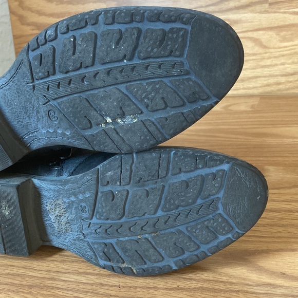 Patrizia Donjon Metallic - Black Buckle Ankle Boot Booties Size 39 (8) - Picture 13 of 16